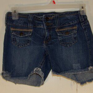 Industrial Cotton Midrise Jean Shorts Sz 3